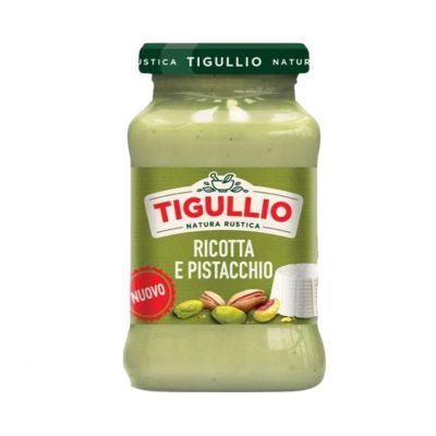 Włoski sos do makaronu ricotta i pistacje - Tigulio