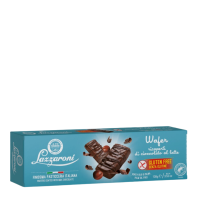 Wafelki bezglutenowe w czekoladzie - Lazaroni 100 g