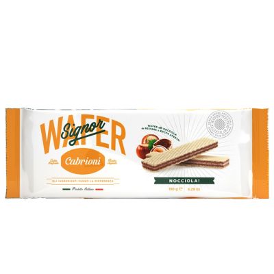 Wafer Signor, Cabrioni - włoskie wafelki z kremem orzechowym
