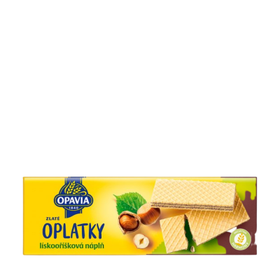 Wafelki orzechowe Zlate Oplatky - Opavia