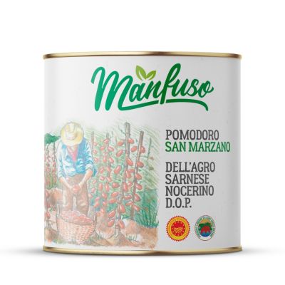Włoskie pomidory San Marzano - Manfuso 2,5kg
