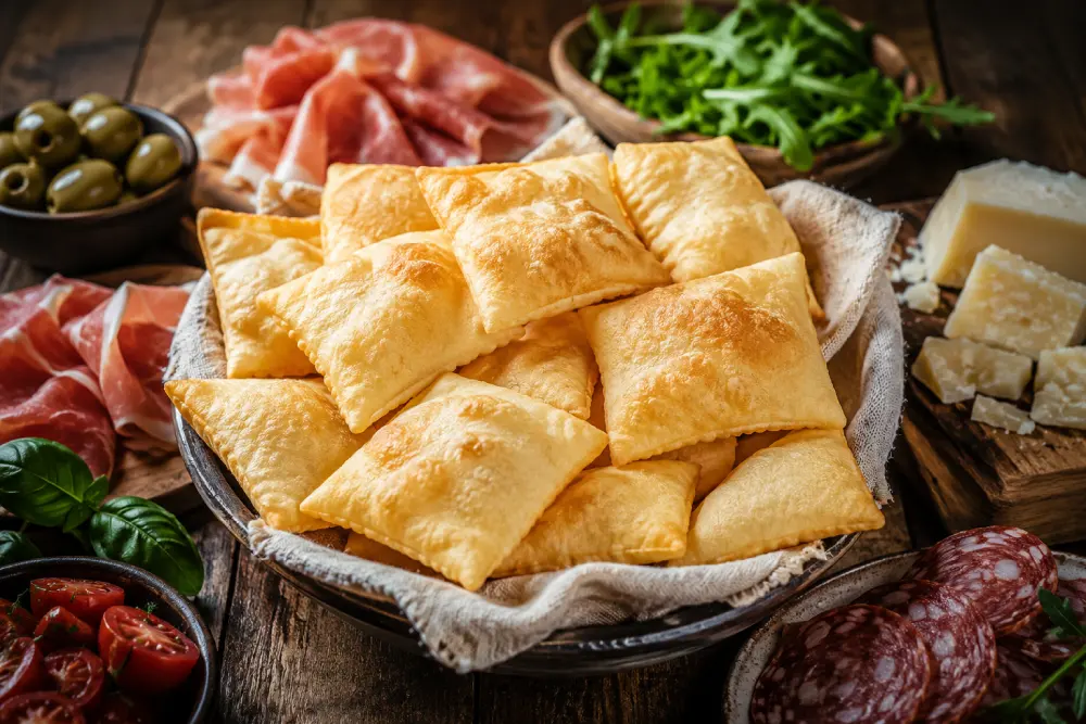 gnocco fritto w domu