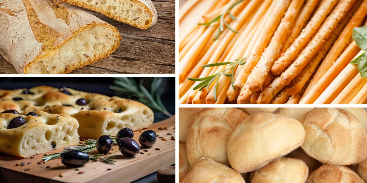 Rodzaje włoskiego pieczywa - czym wyróżniają się włoski chleb i bułki?