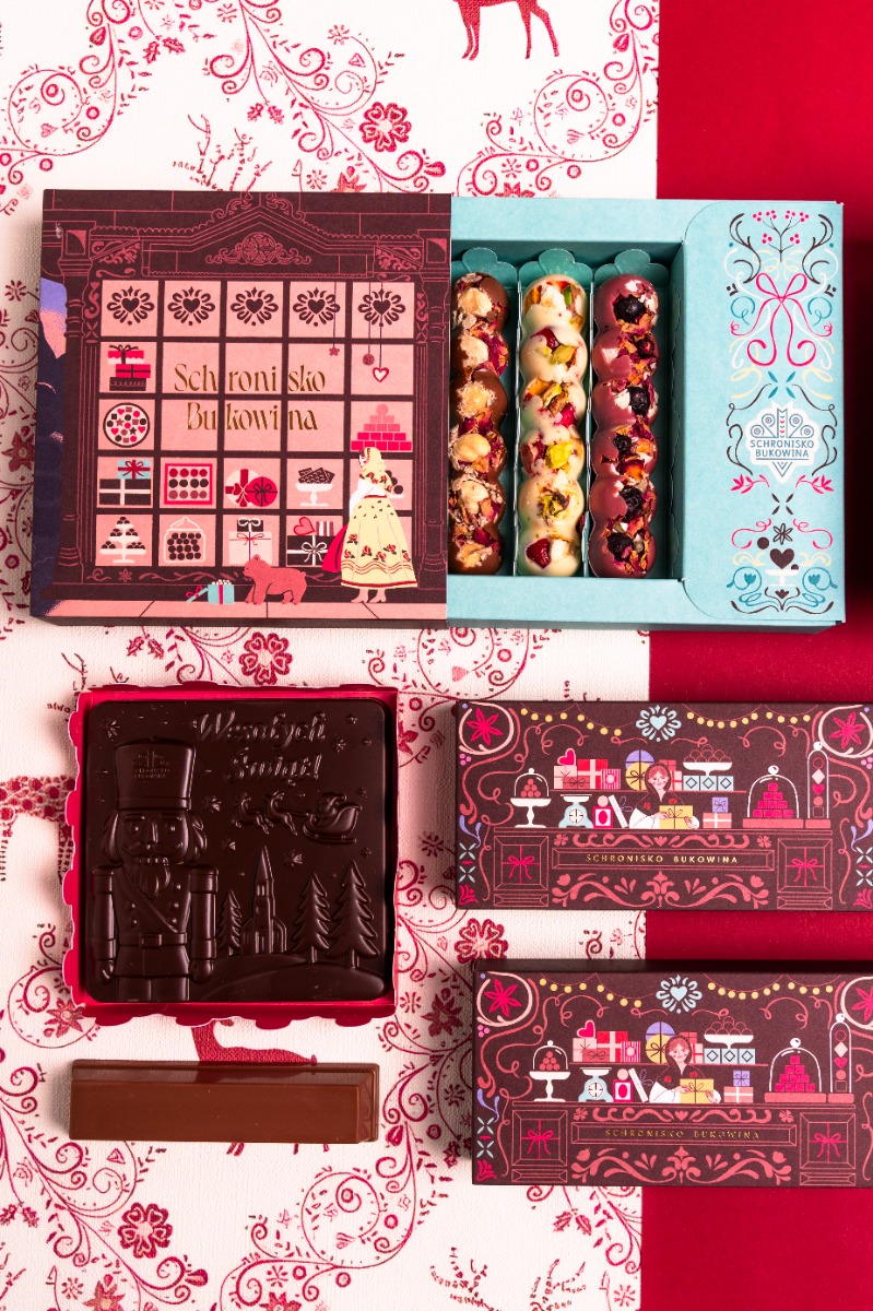 Batony z liofilizowanymi owocami i orzechami 4 sztuki - Schronisko Bukowina