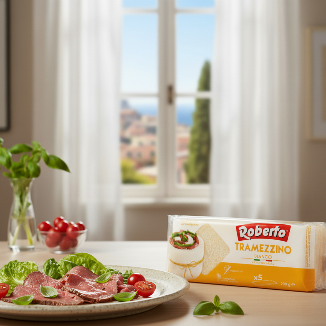 Pieczywo pszenne do zawijania Tramezzino Robeto