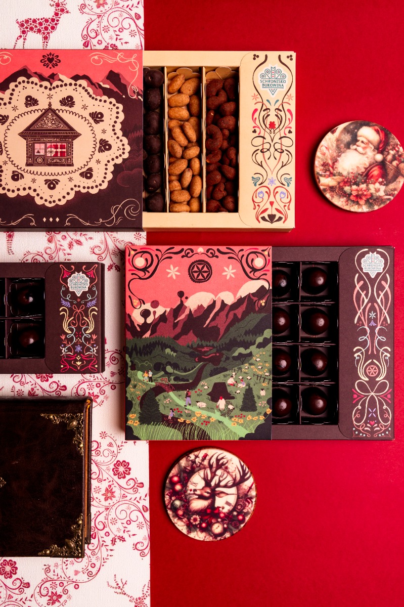 Praliny piernikowe 12 szt Schronisko Bukowina