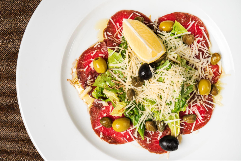 carpaccio mięsne