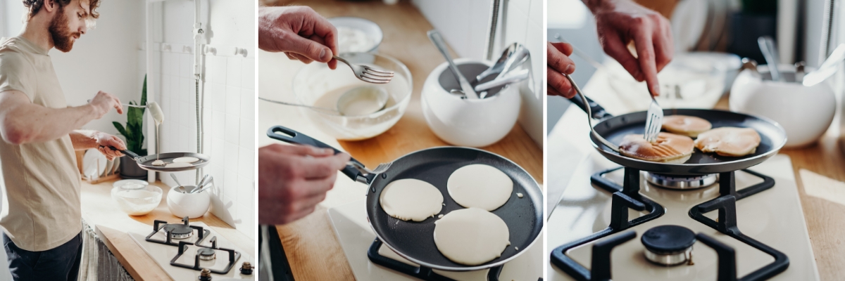 Przygotowanie pancakes