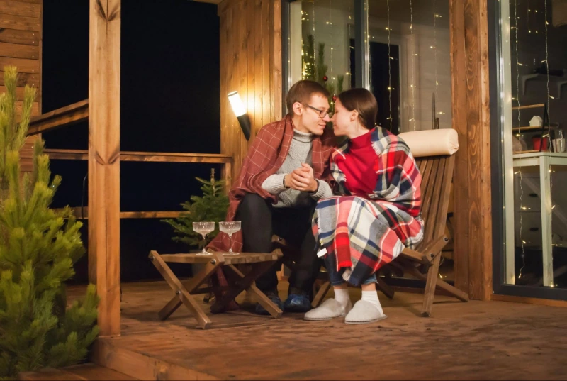 przytulny wieczór we dwoje