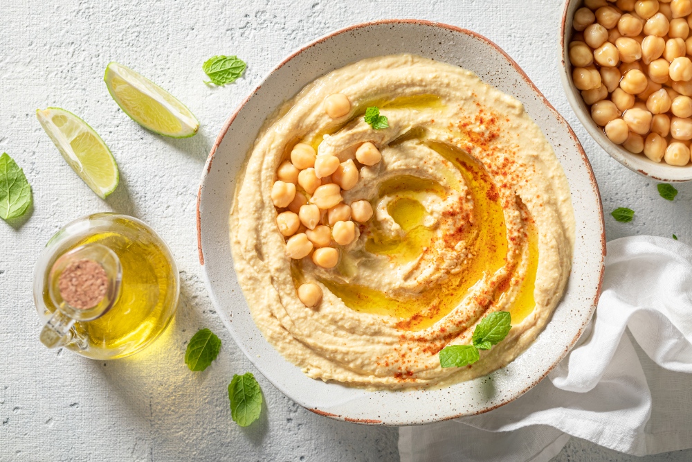 hummus z ciecierzycy